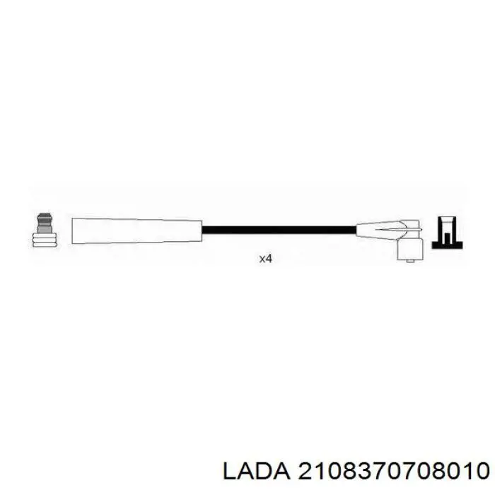 2108370708010 Lada Проводи високовольтні