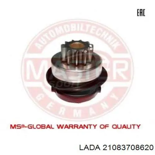 Купити 21083708620 Lada Бендикс стартера