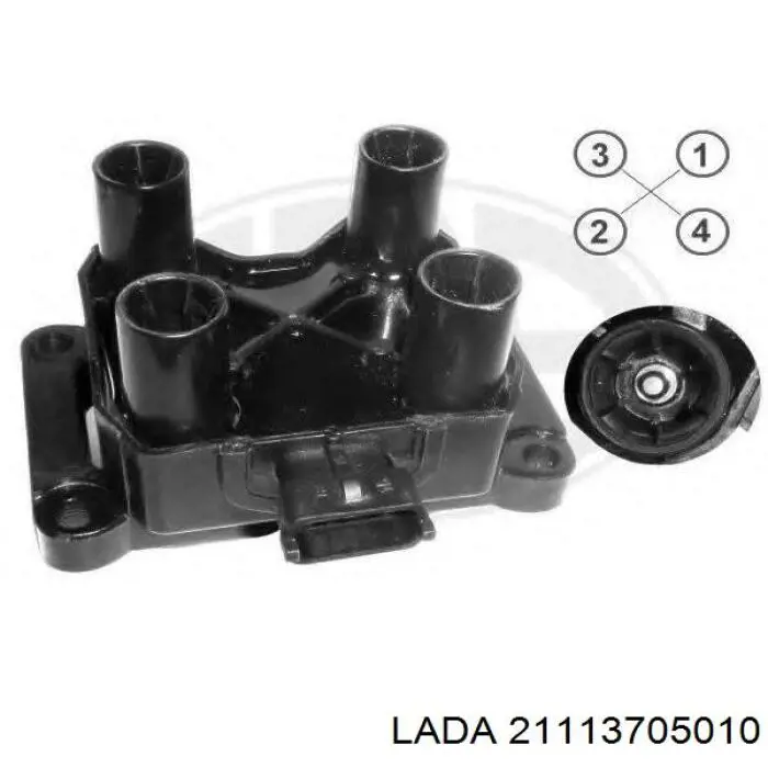 21113705010 Lada Котушка запалювання