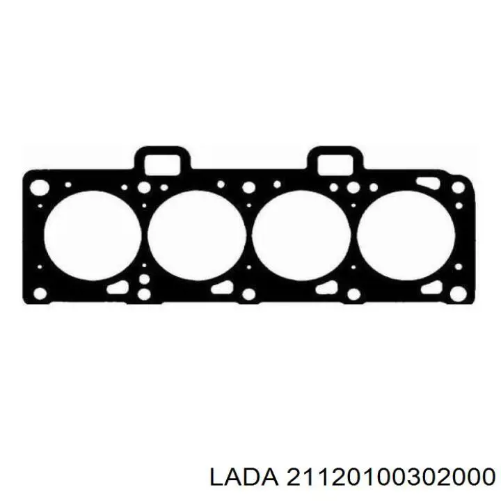 21120100302000 Lada Прокладка під головку
