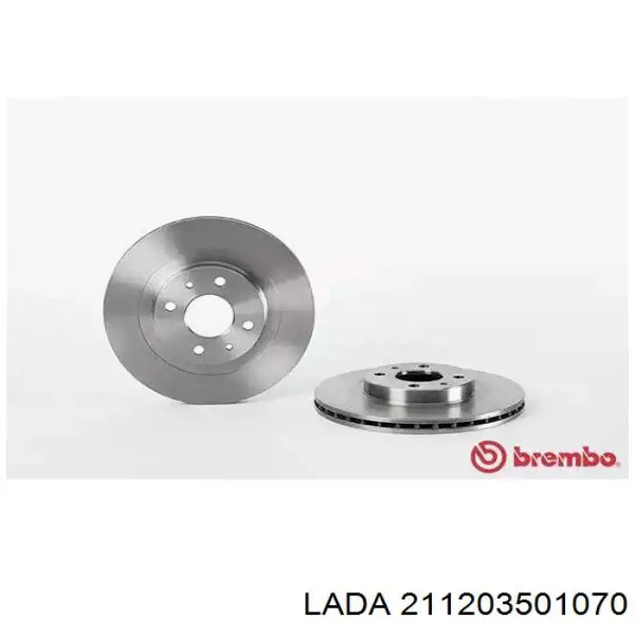 211203501070 Lada Гальмо дискове переднє