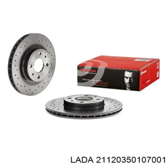 Купити 21120350107001 Lada Ротор гальмівний
