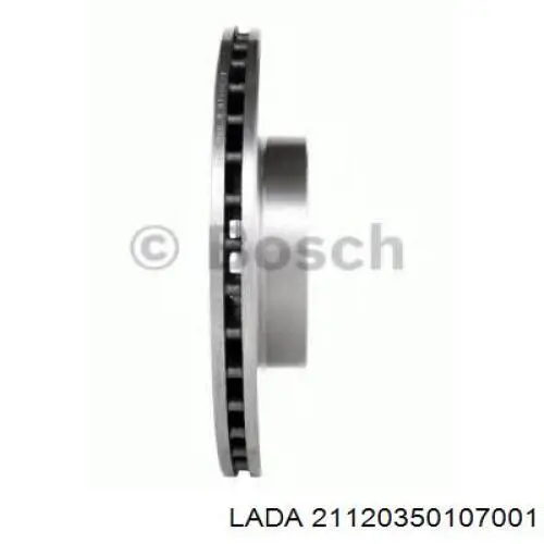 21120350107001 Lada Гальмо дискове переднє