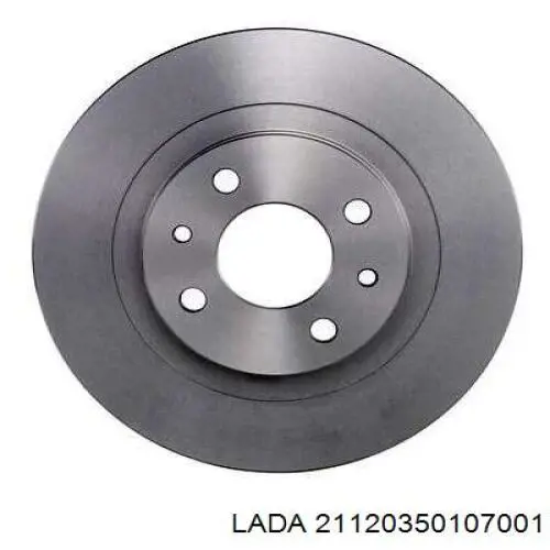 Диск переднього гальма Lada 21120350107001 ціна, від 24.01 USD