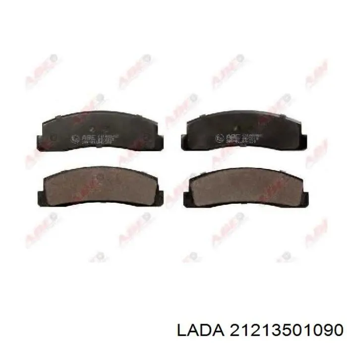 Купити 21213501090 Lada Колодки гальмівні передні, дискові