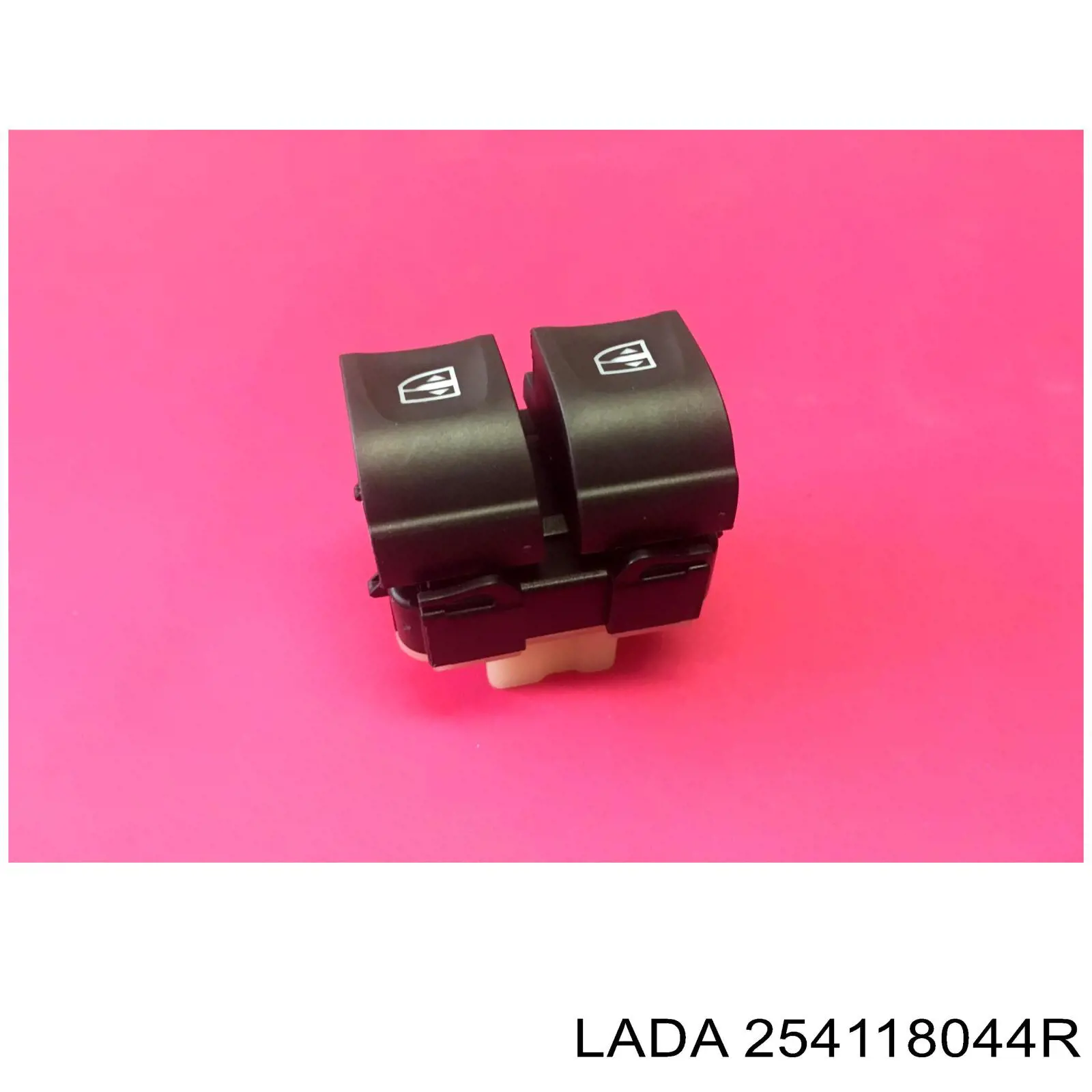 Кнопковий блок керування склопідіймачами передній лівий 254118044R Lada