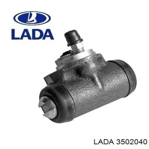 Циліндр гальмівний колісний/робітник, задній 3502040 Lada