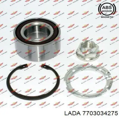 Гайка маточини задньої Lada 7703034275 ціна, від 5.08 USD
