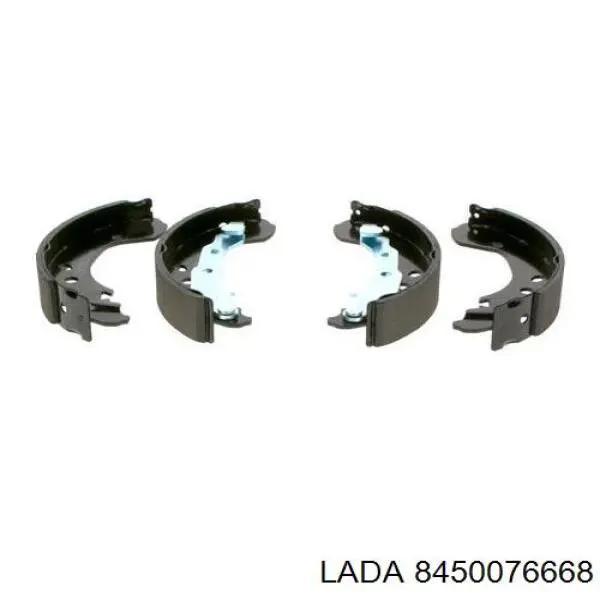 Колодки гальмові задні, барабанні Lada 8450076668 ціна, від 22.40 USD