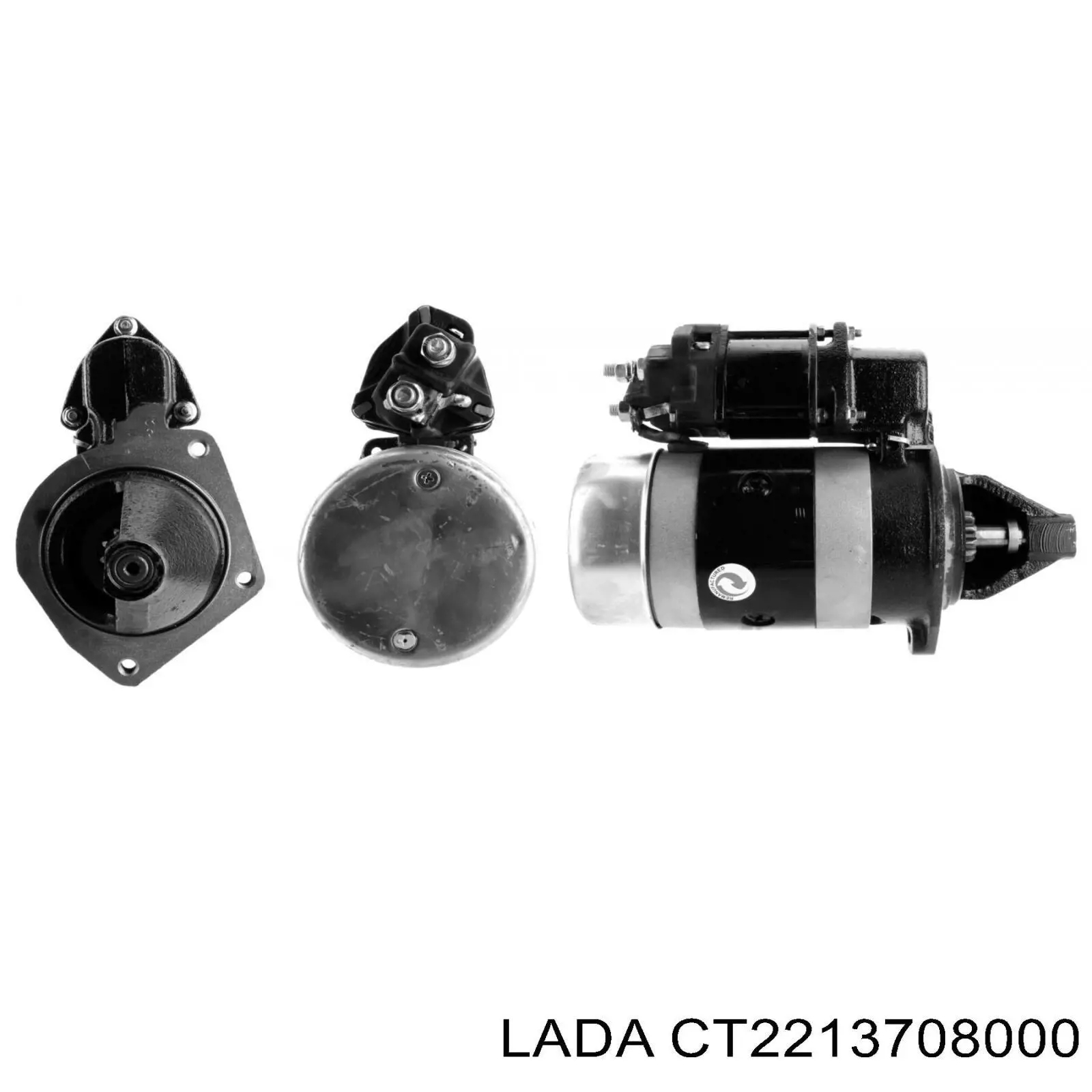 Стартер CT2213708000 Lada