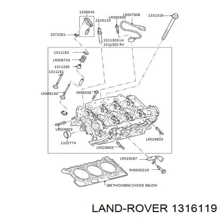 Манометри (показник тиску масла) Land Rover 1316119 ціна, від 12.67 USD