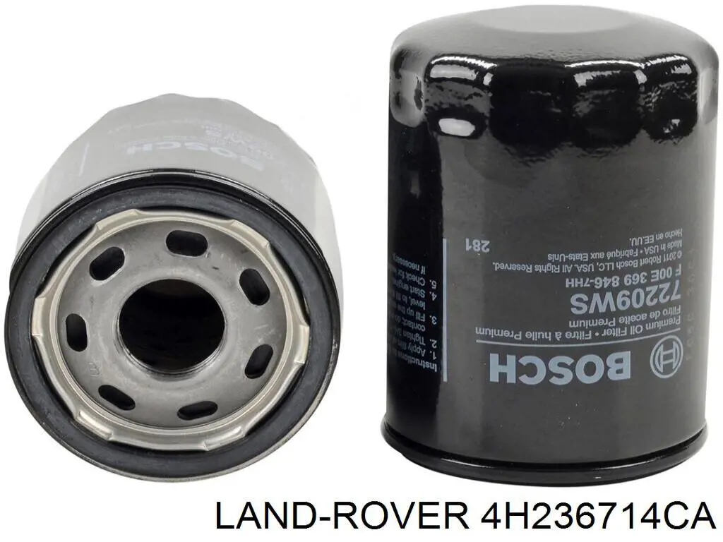 Масляний фільтр двигуна Land Rover 4H236714CA ціна, від 12.63 USD