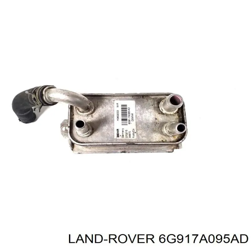 Радіатор масляний 6G917A095AD Land Rover