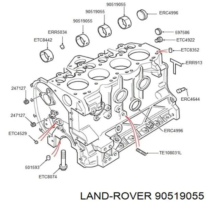  90519055 Land Rover