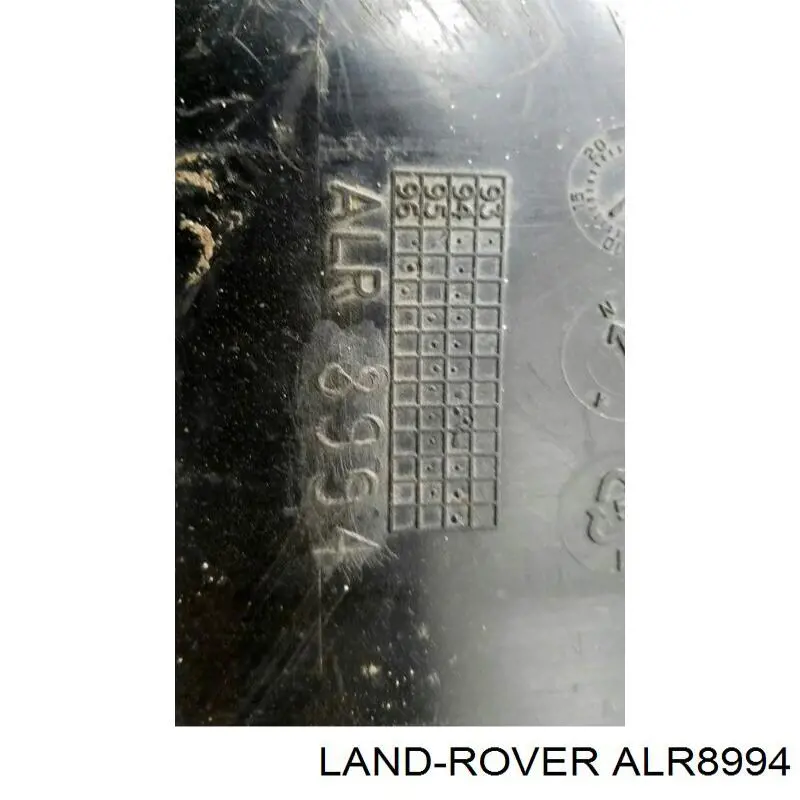 Підкрилок переднього крила, правий на Land Rover Range Rover II LP, P38A