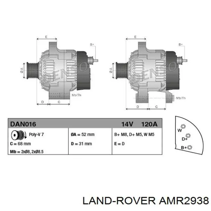 Генератор AMR2938 Allmakes