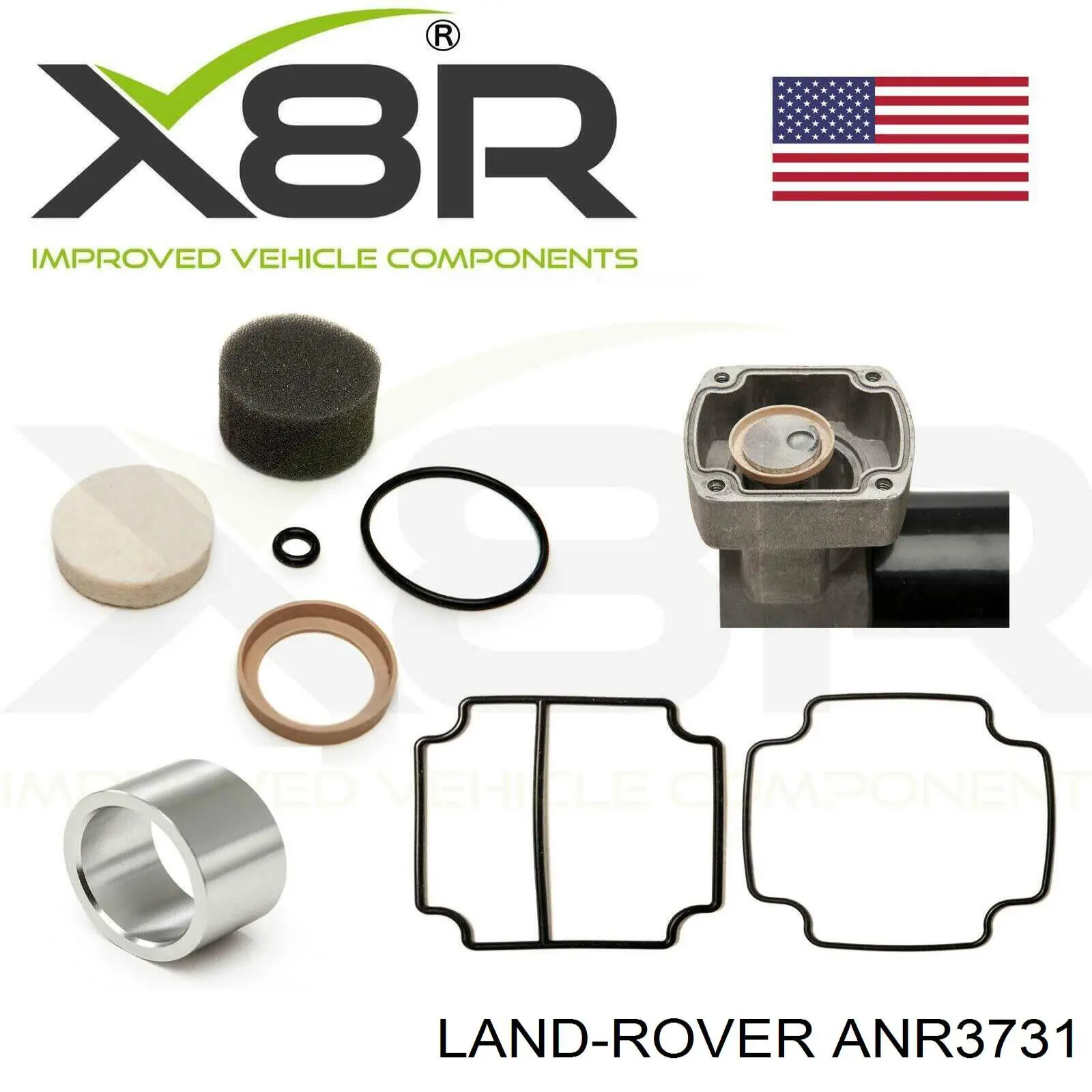 ANR3731 Britpart Компресор пневмопідкачкою (амортизаторів)