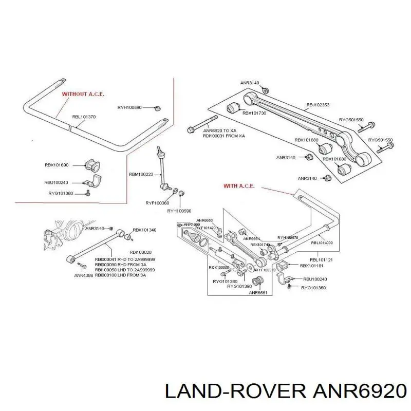 Купити ANR6920 Land Rover 