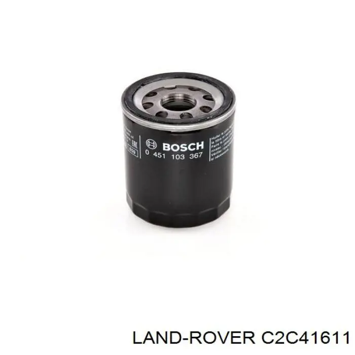 Фільтр масляний C2C41611 Land Rover