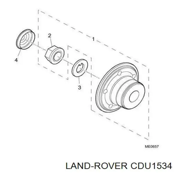 CDU1534 Land Rover 
