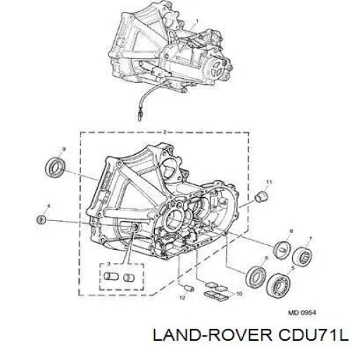  CDU71L Land Rover