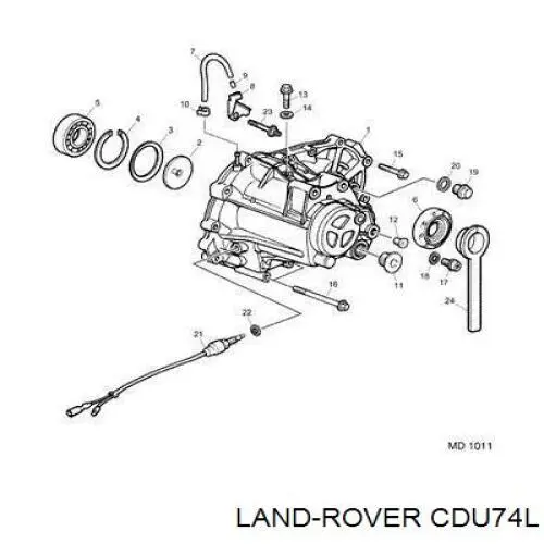  Land Rover CDU74L ціна, від 172.04 USD