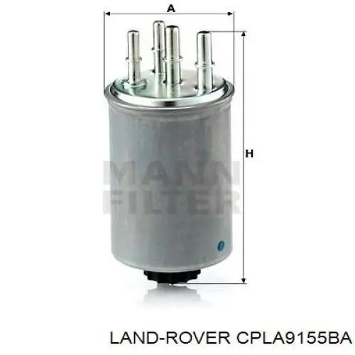 Фільтр тонкого очищення палива Land Rover CPLA9155BA ціна, від 29.72 USD