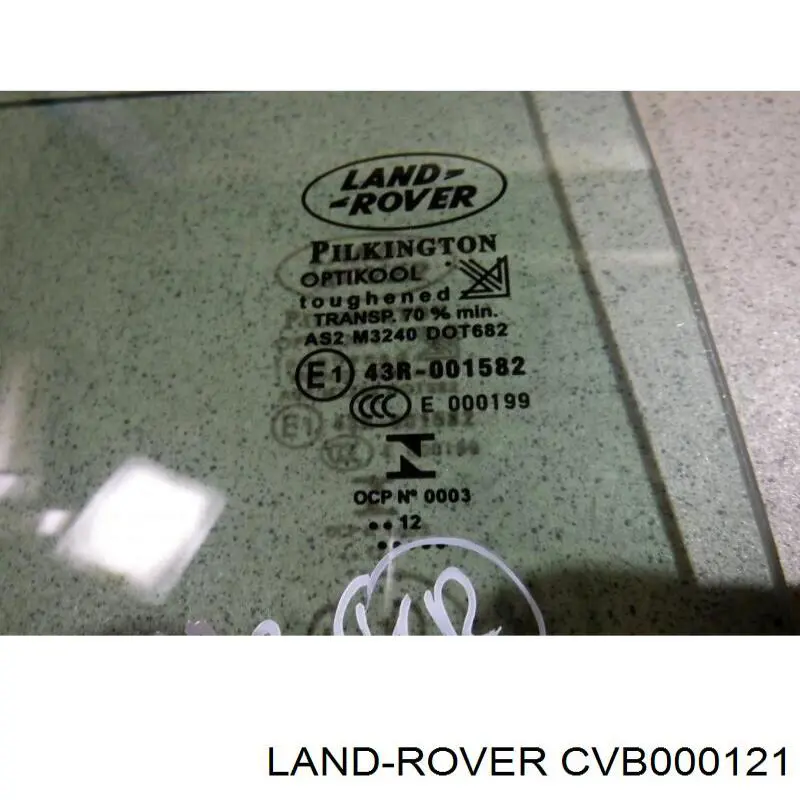 Скло заднє праве Land Rover CVB000121 ціна, від 50.86 USD