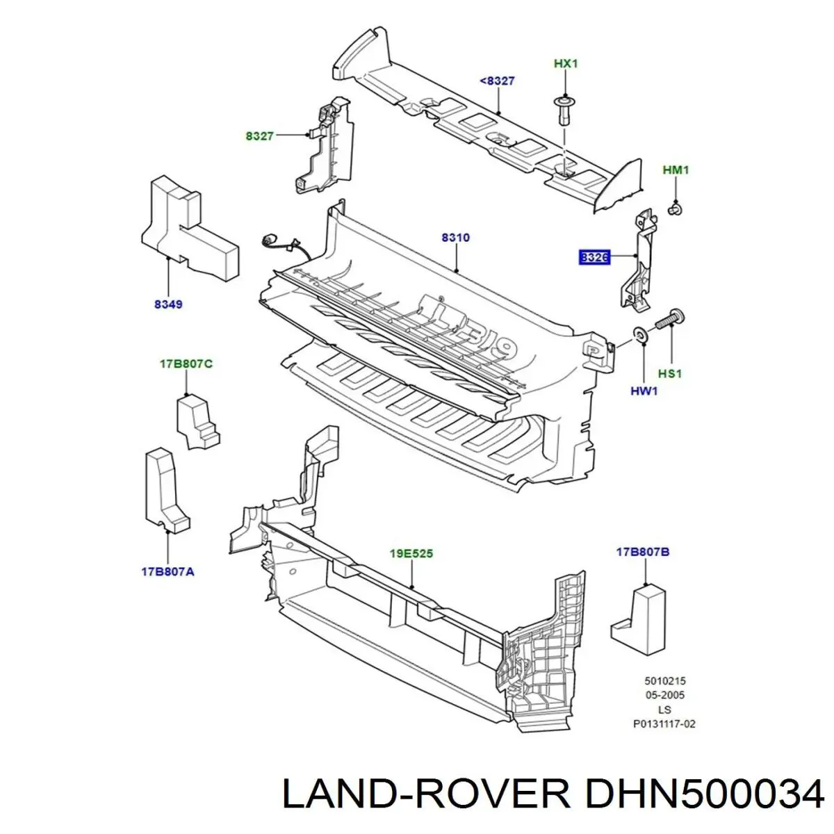 DHN500034 Land Rover 