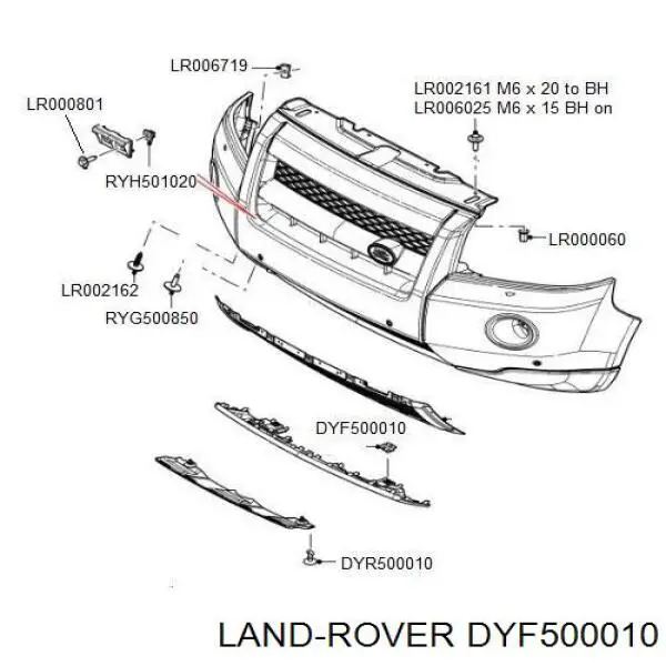 DYF500010 Land Rover 