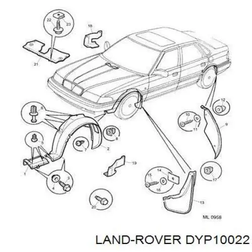 Купити LR106494 Land Rover 