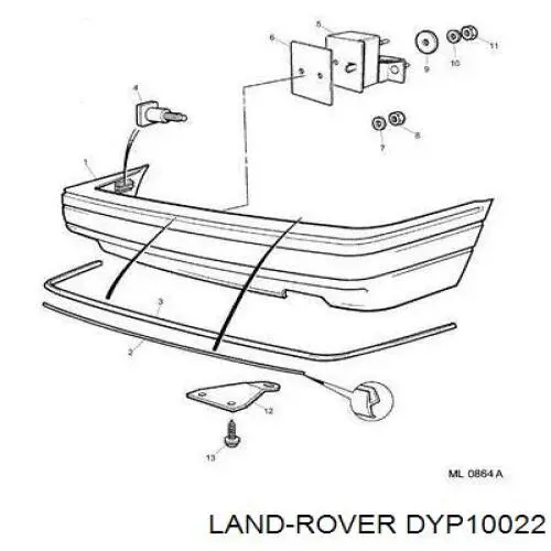  DYP100780L Land Rover