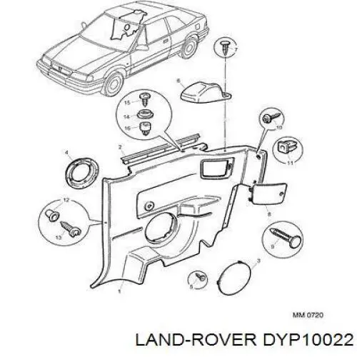  DYP100780L Land Rover