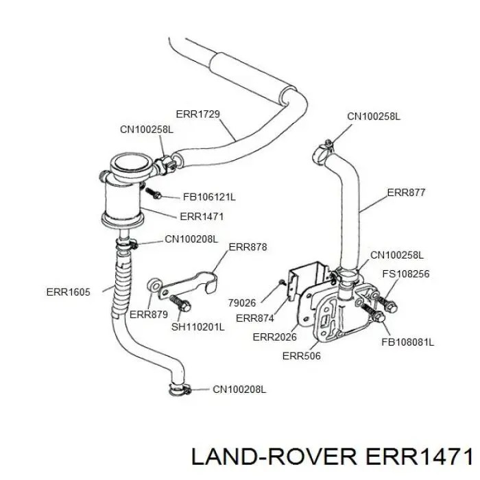 Land Rover ERR1471 ціна, від 30.24 USD
