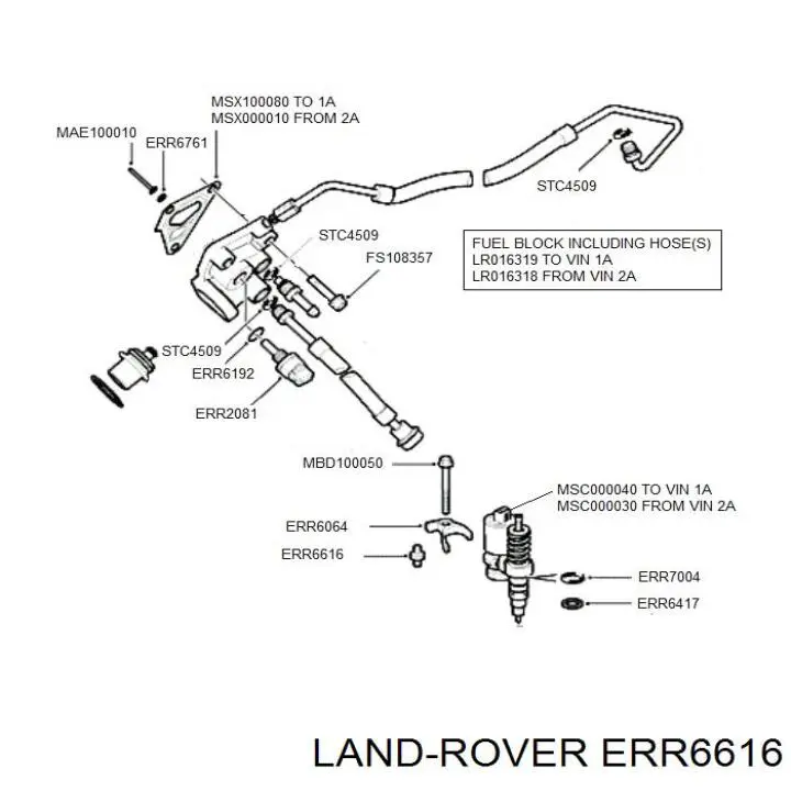 ERR6616 Land Rover 