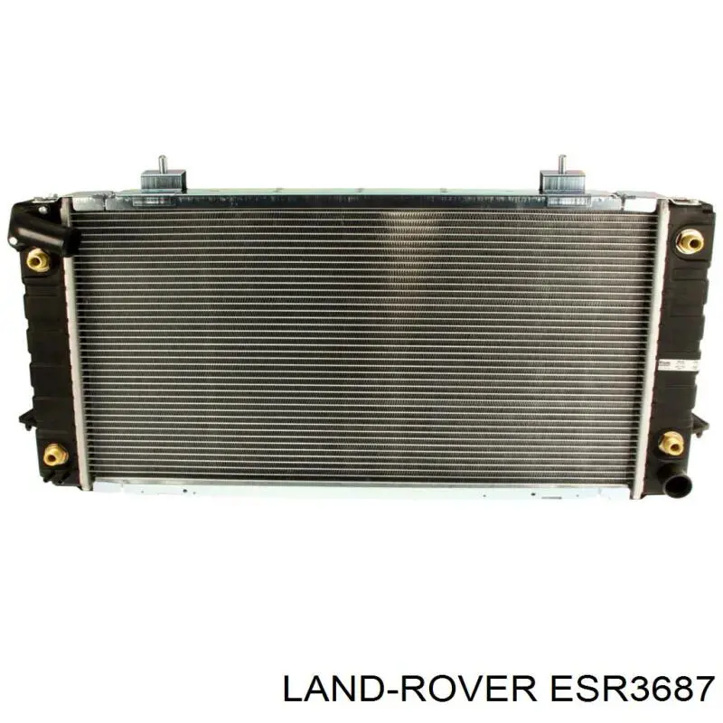 ESR3687 Britpart Радіатор охолодження двигуна