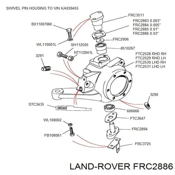  FRC2886 Land Rover