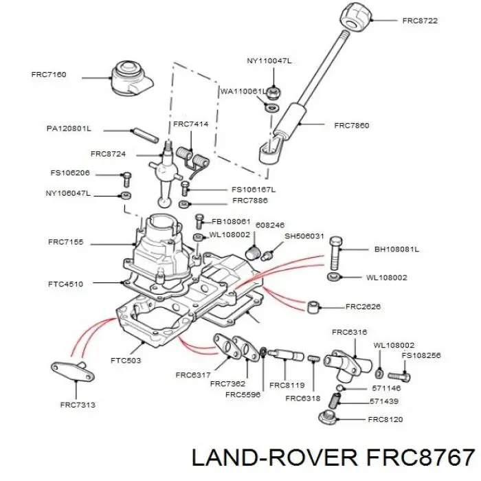  Land Rover FRC8767 ціна, від 2.38 USD