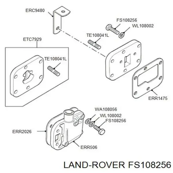  Land Rover FS108256 ціна, від 3.92 USD