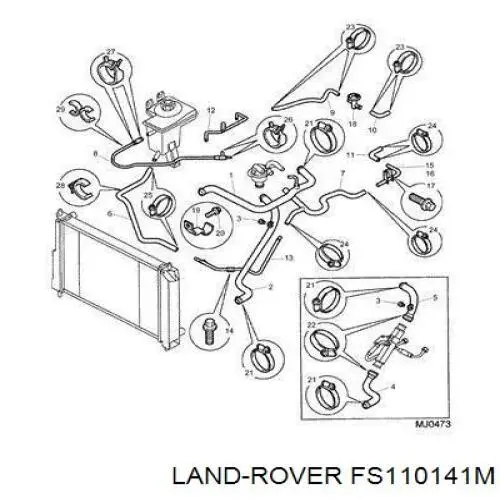 Купити FS110141M Land Rover 