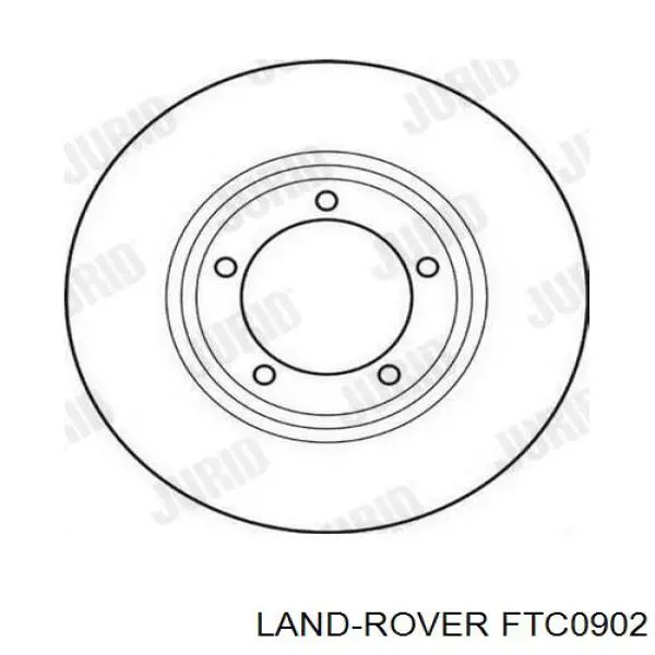 Купити FTC0902 Land Rover Ротор гальмівний