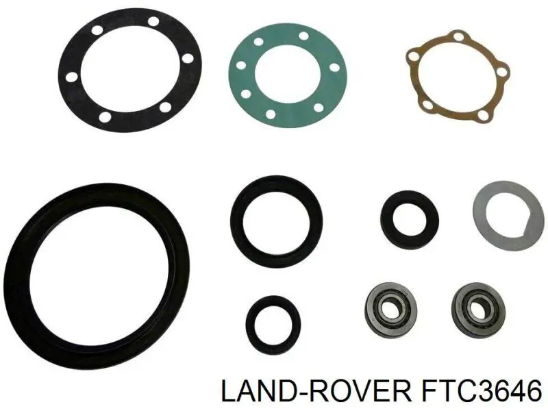 Прокладка фланця поворотного кулака FTC3646 Land Rover