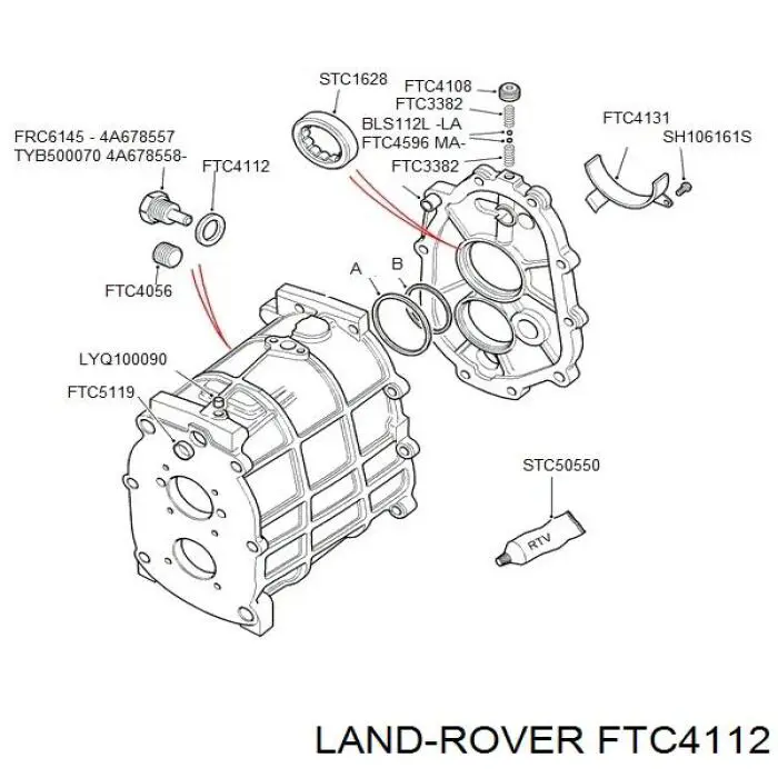  Land Rover FTC4112 ціна, від 1.05 USD