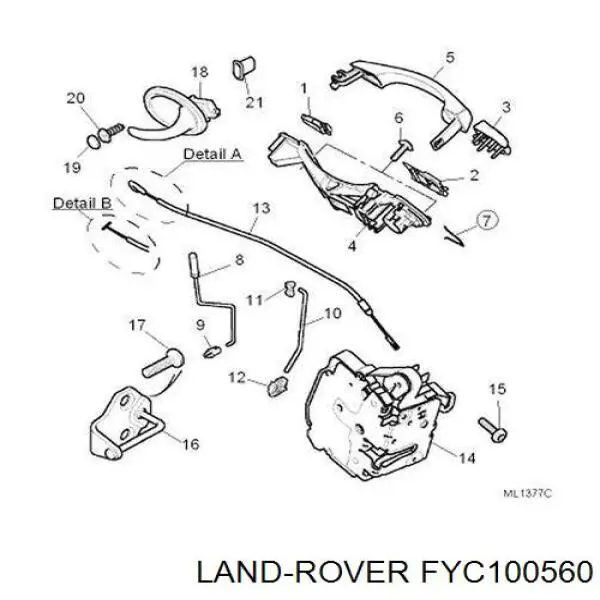  FYC100560 Land Rover