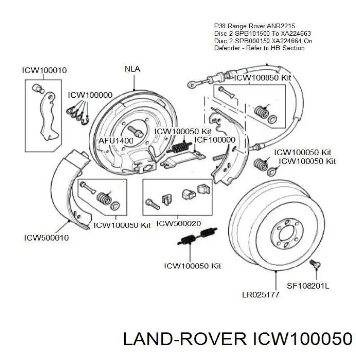 ICW100050 Land Rover 