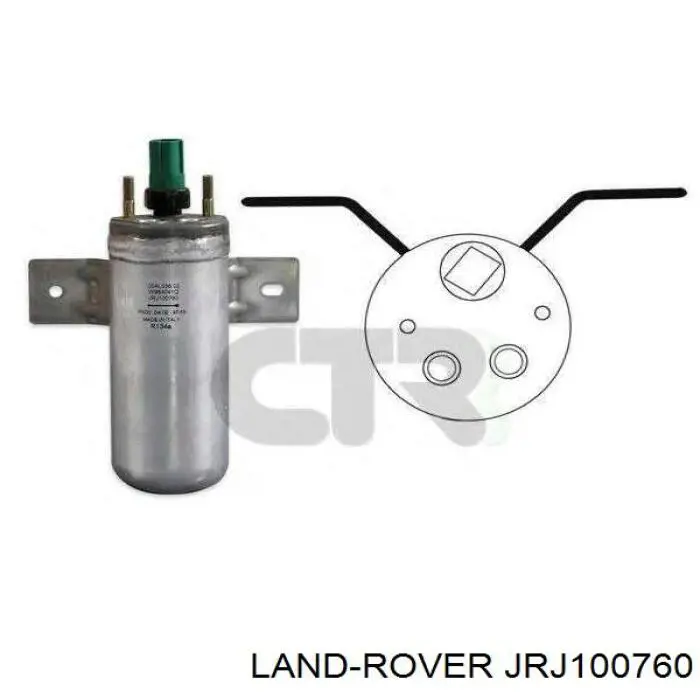 Купити JRJ100760 Land Rover Ресивер-осушувач кондиціонера