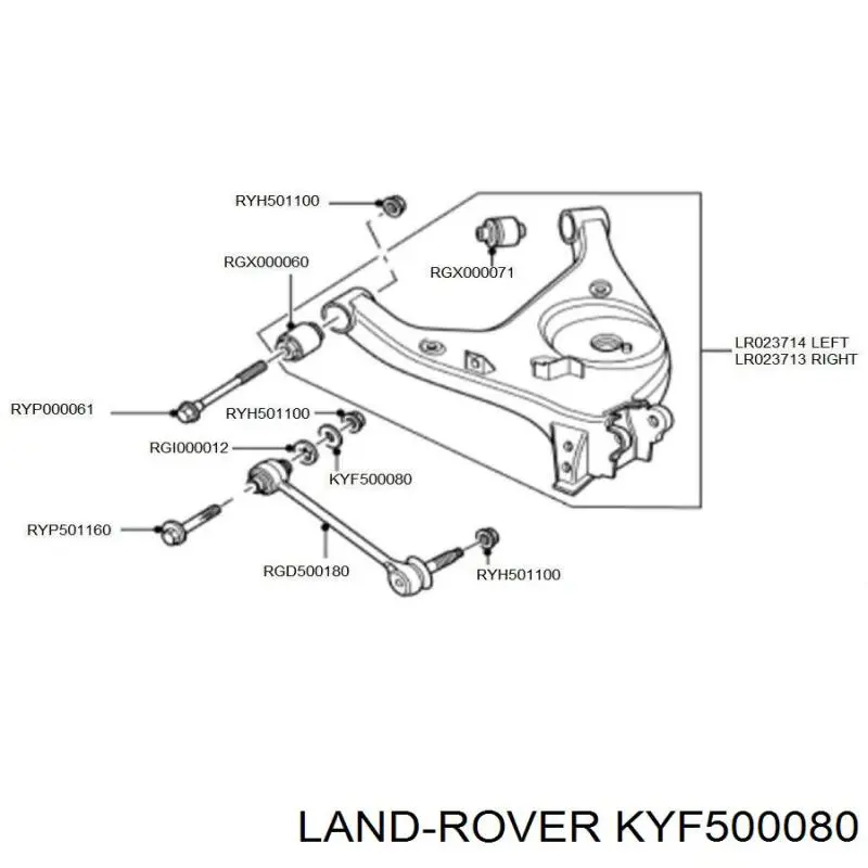  KYF500080 Land Rover