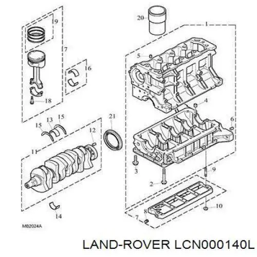  Land Rover LCN000140L ціна, від 110.73 USD