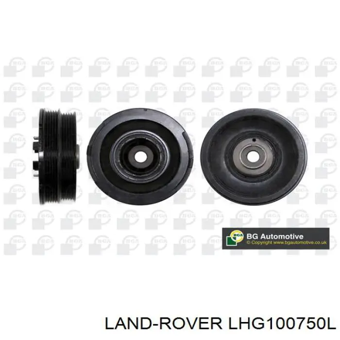 LHG100750L Land Rover шків колінвала