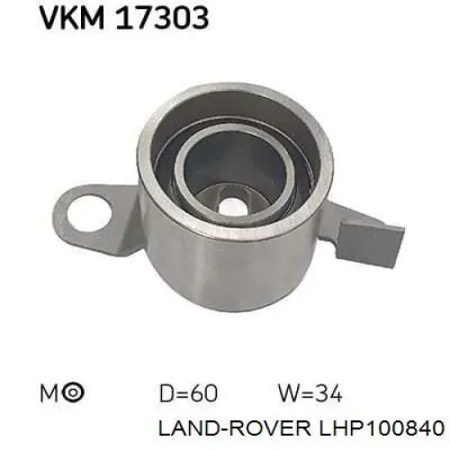 Ролик натяжителя ременя газорозподілу Febi 100153 ціна, від 32.93 USD